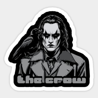 The Crow /// 90's Vintage Fan Art Sticker